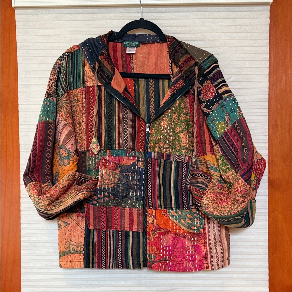Kantha M/L Patchwork Jacket - image 1